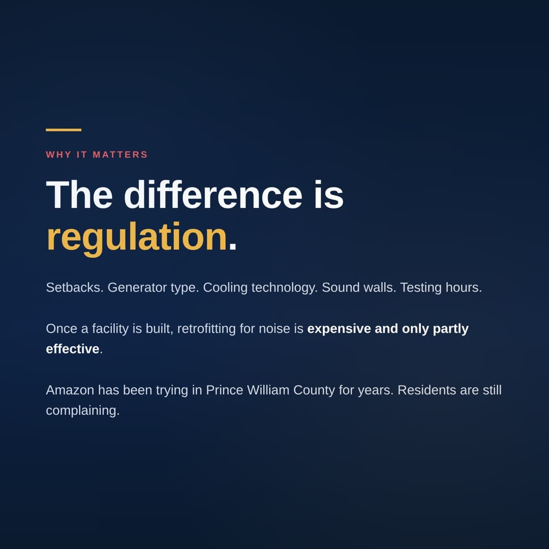 Why It Matters - The difference is regulation