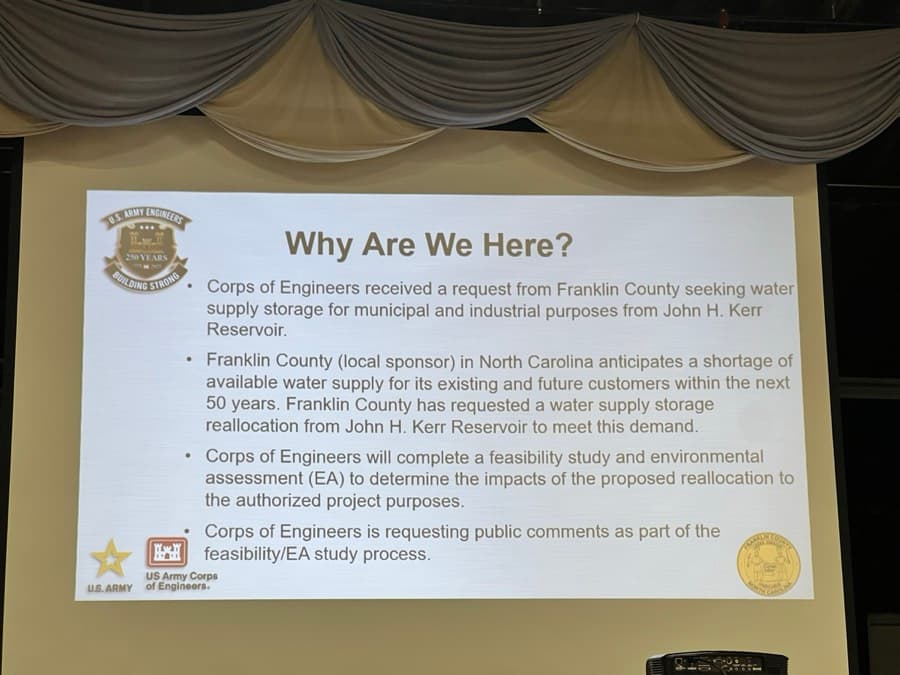 USACE slide - Why Are We Here?